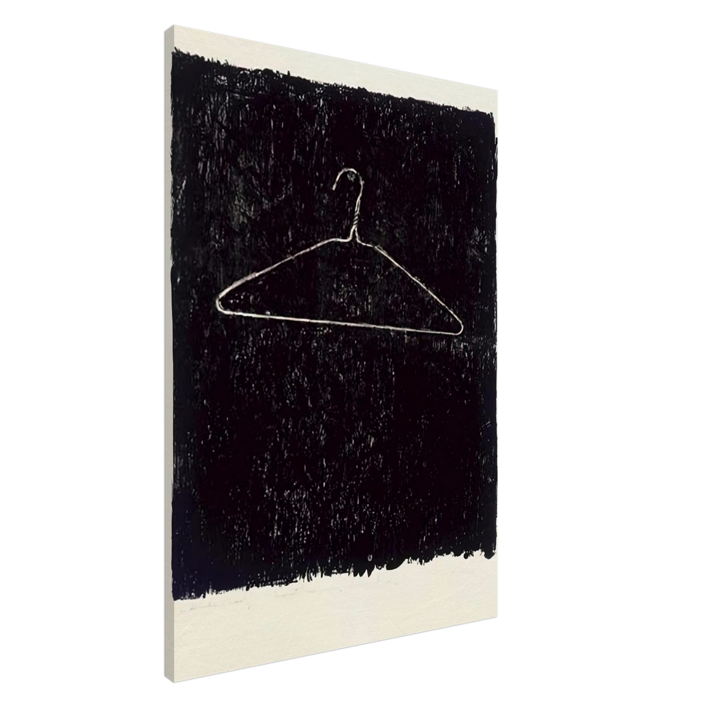 Jasper Johns - COAT HANGER II Canvas - 20x30 cm / 8x12 inches-canvas
