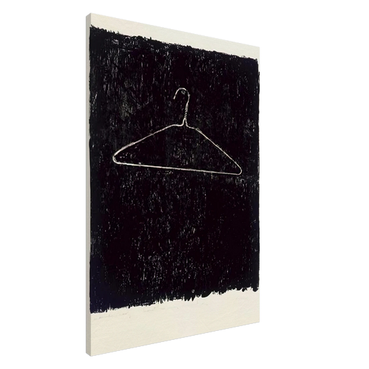 Jasper Johns - COAT HANGER II Canvas - 20x30 cm / 8x12 inches-canvas