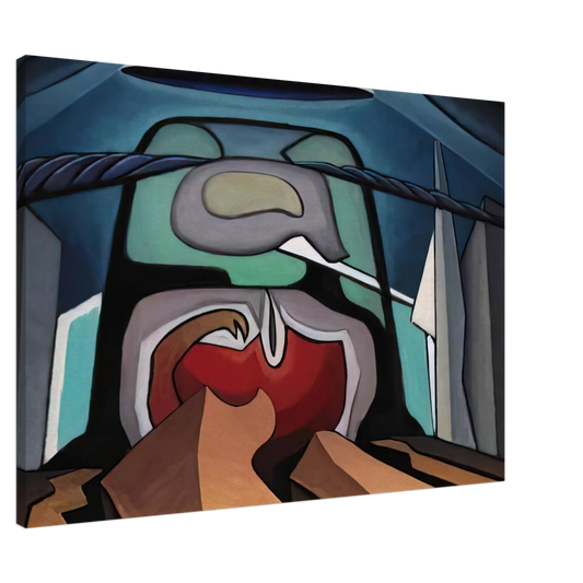 Lawren Harris - LSH 21 - 1942 Canvas - 20x30 cm / 8x12 inches-canvas