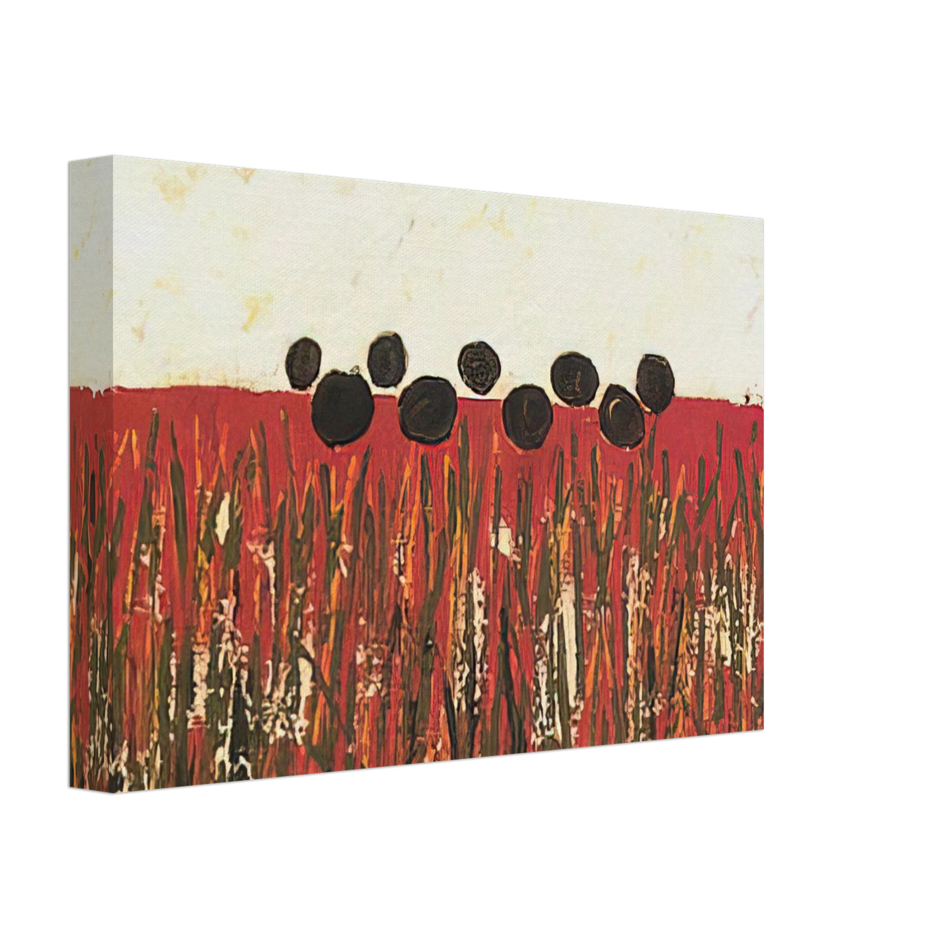 Forrest Bess - Symbol of Flowers - 1951 Canvas - 40x60 cm / 16x24 inches-canvas