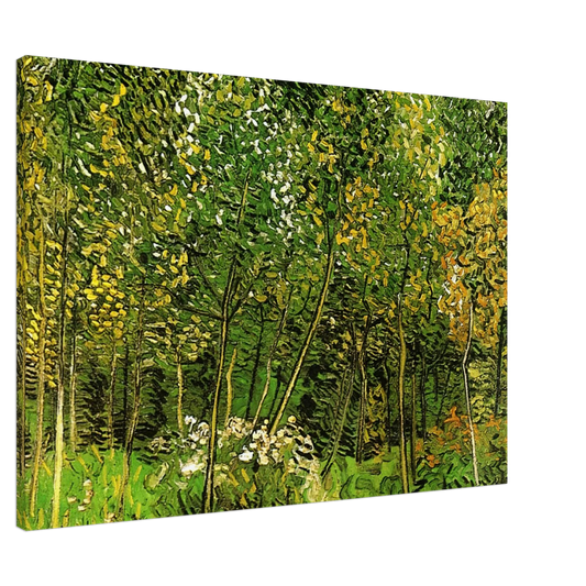 Vincent van Gogh - The Grove Canvas - 20x30 cm / 8x12 inches-canvas