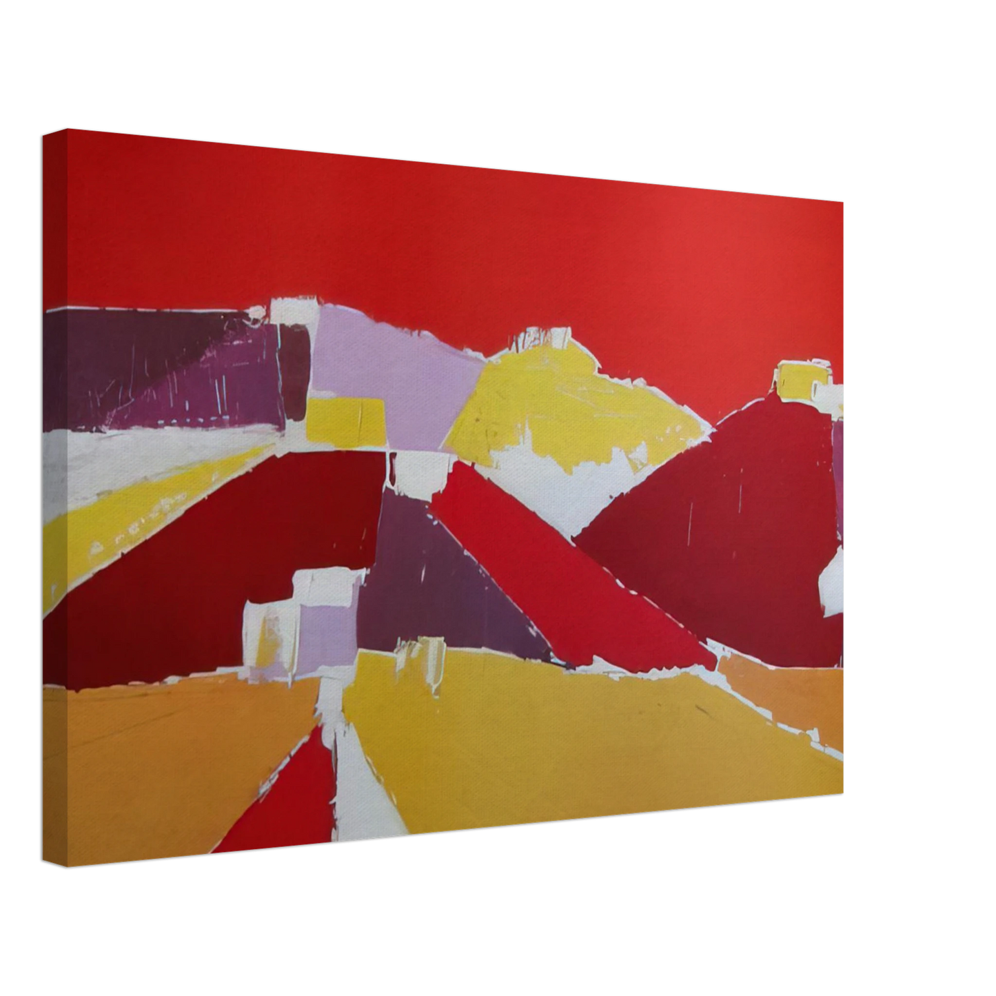 Nicolas de Stael - Agrigente - 1953 Canvas - 70x100 cm / 28x40 inches-canvas