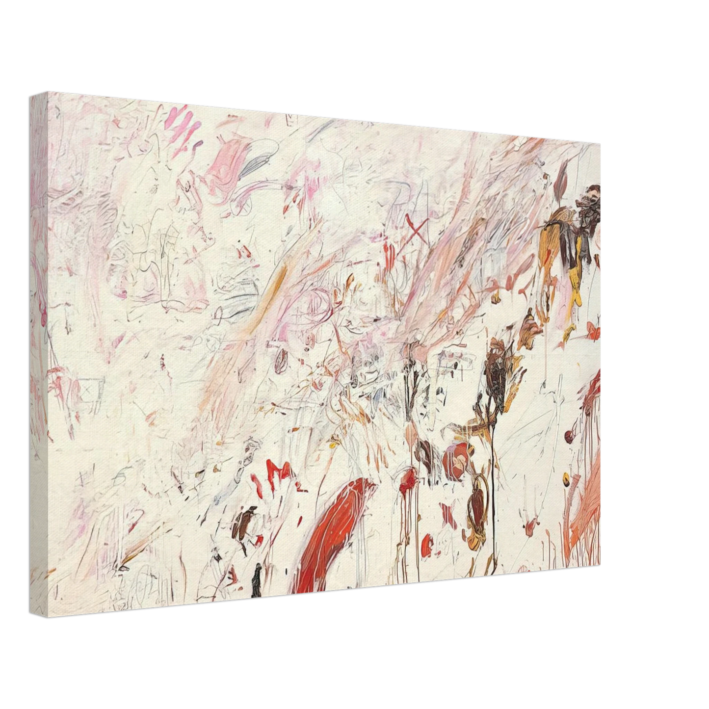 Cy Twombly - Ferragosto III Canvas - 40x60 cm / 16x24 inches-canvas