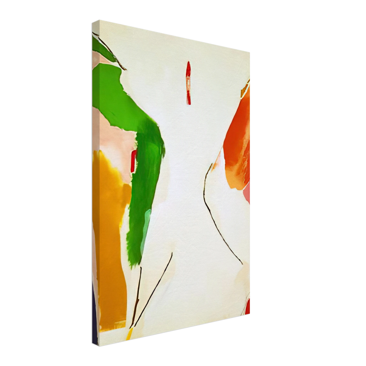 Helen Frankenthaler - Living Edge - 1973 Canvas - 40x60 cm / 16x24 inches-canvas