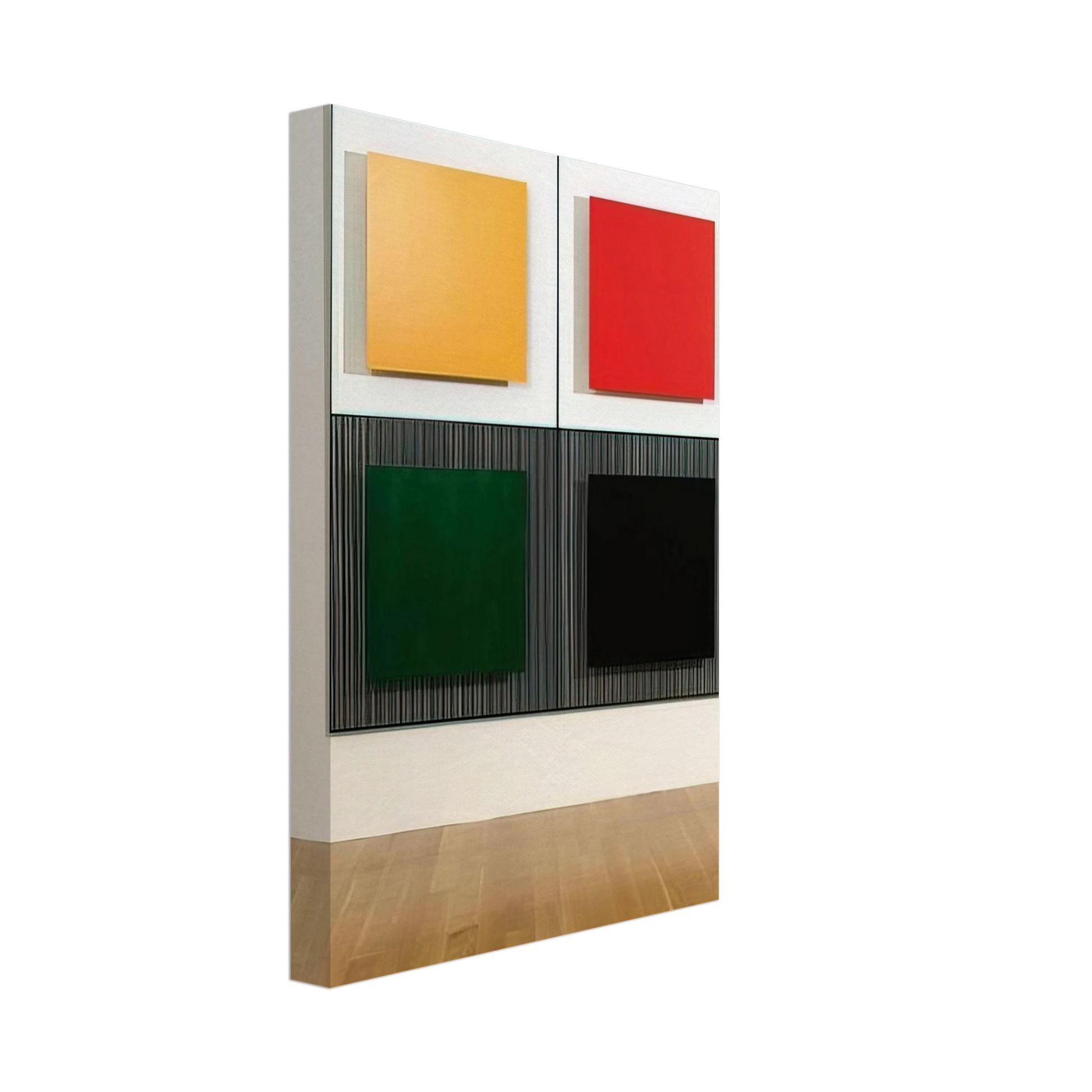 Jesus Rafael Soto - MARICHE 2 1997 Canvas - 70x100 cm / 28x40 inches-canvas