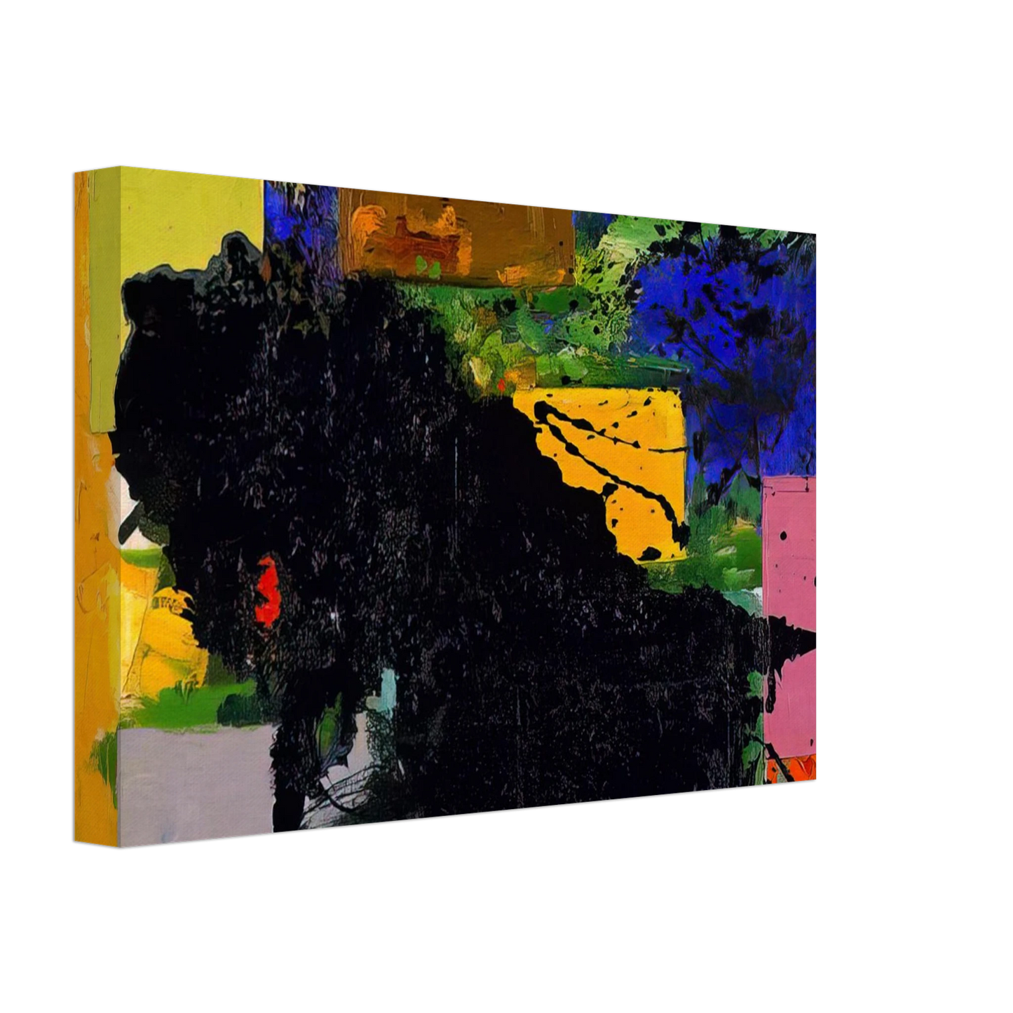 Hans Hofmann - The Vanquished Canvas - 40x60 cm / 16x24 inches-canvas