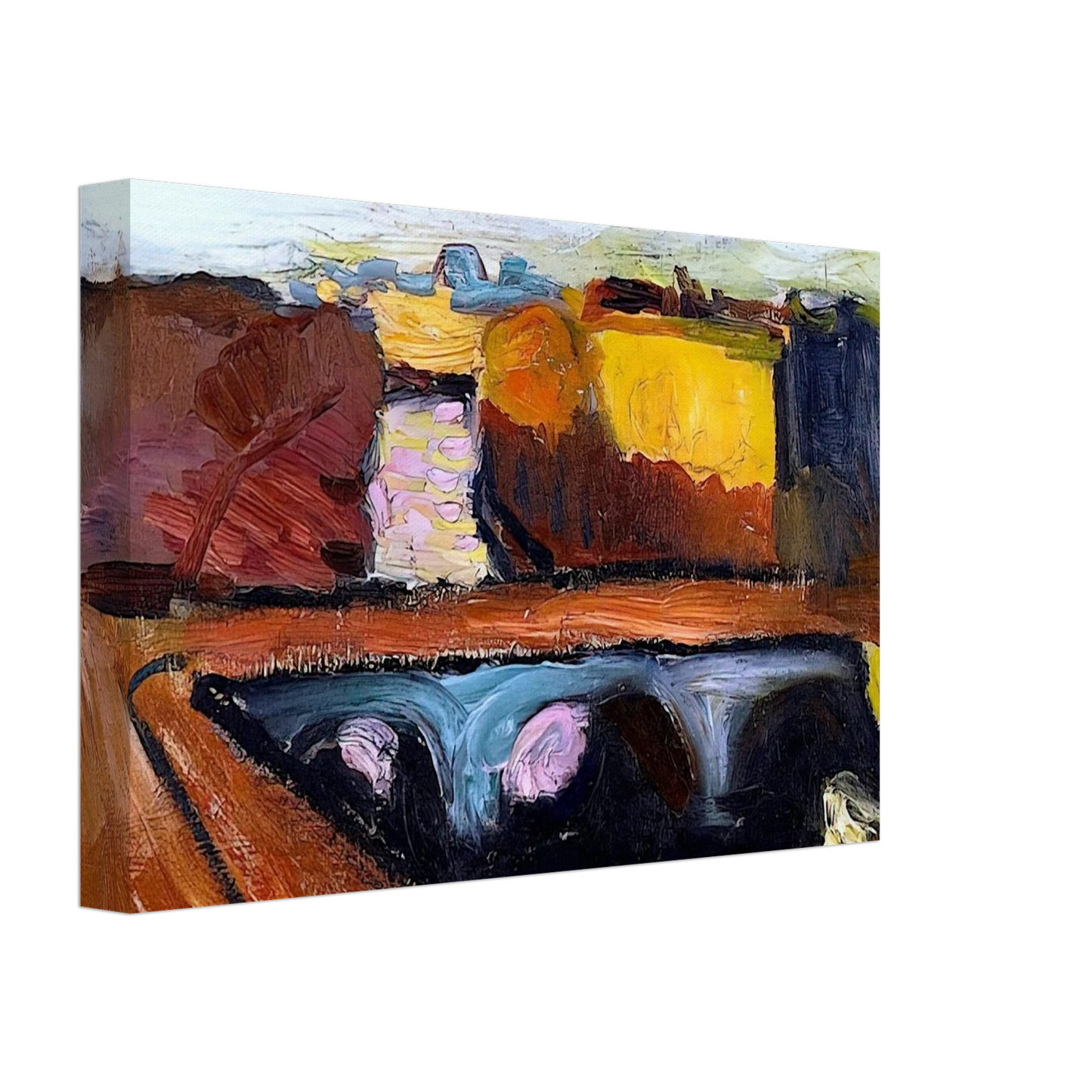 Henri Matisse - VIEW OF THE SEINE THE PONT SAINT MICHEL 1904 Canvas - 70x100 cm / 28x40 inches-canvas