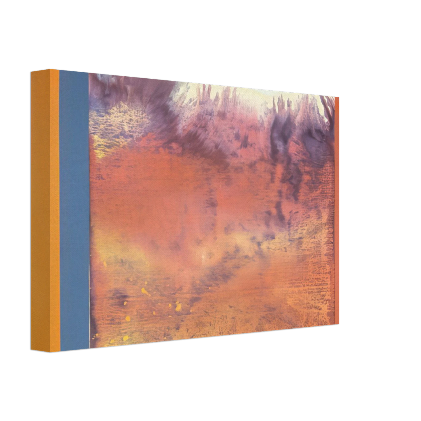 Ronnie Landfield - Jacob In The Wilderness - 1986 Canvas - 70x100 cm / 28x40 inches-canvas