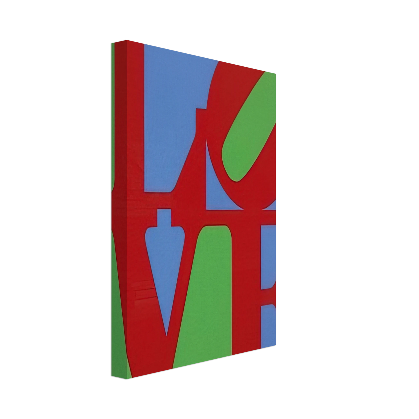 Robert Indiana - Heliotherapy Love Canvas - 40x60 cm / 16x24 inches-canvas