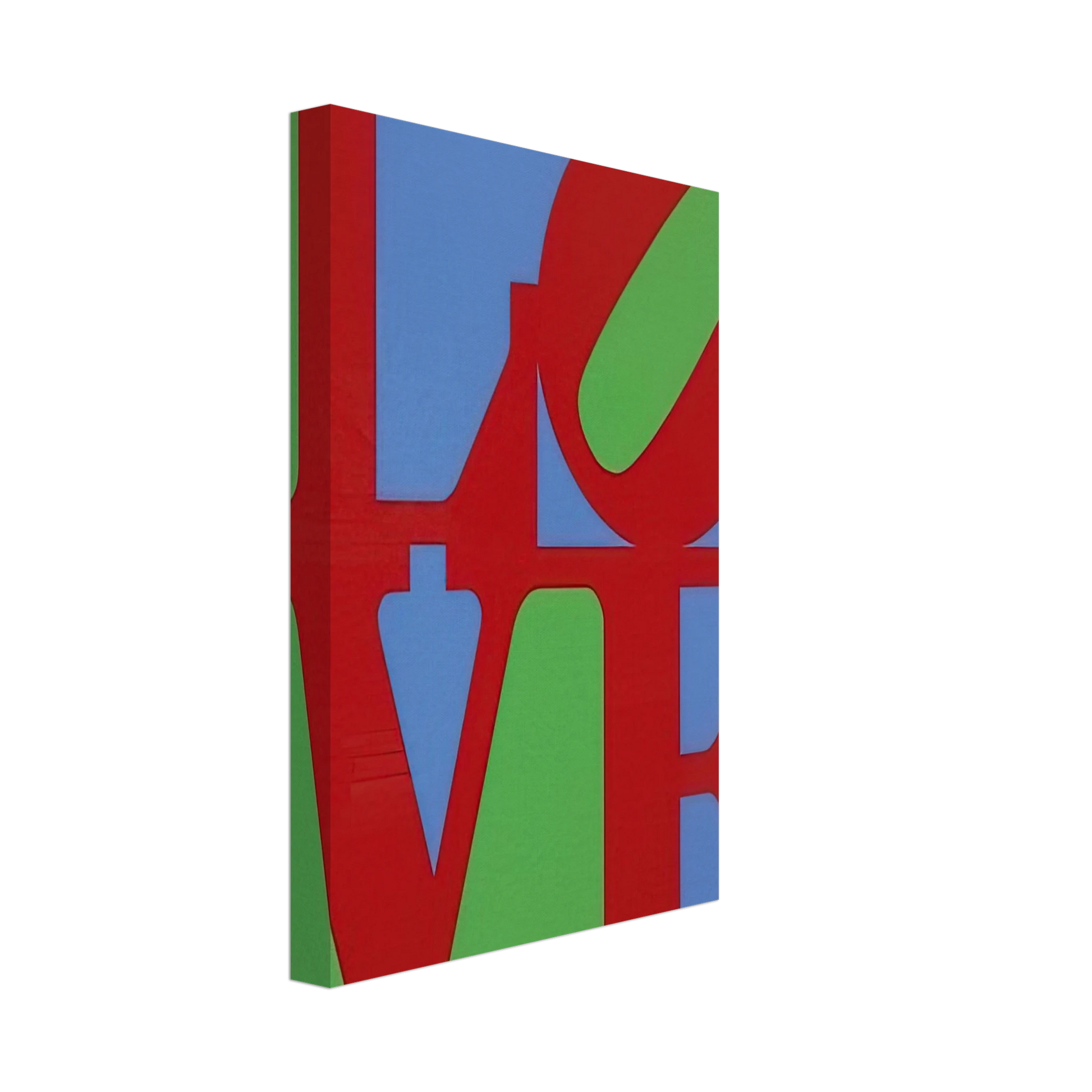 Robert Indiana - Heliotherapy Love Canvas - 40x60 cm / 16x24 inches-canvas
