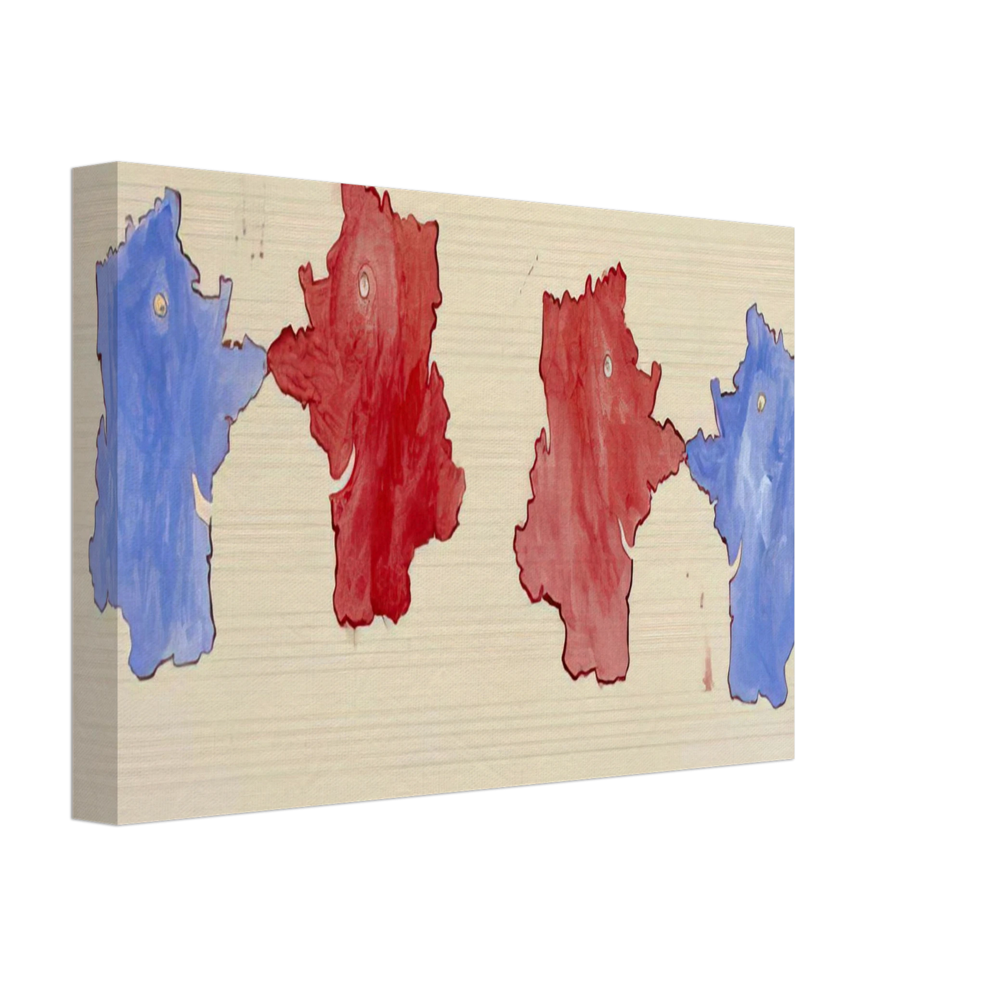 Louise Bourgeois - ON THE OCCASION OF SERPENTINE GALLERY MAP MARATHON Canvas - 40x60 cm / 16x24 inches-canvas