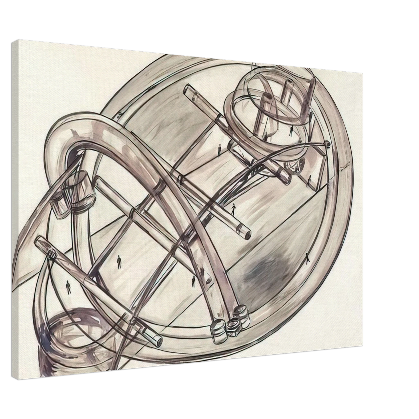 Bram van Velde - Untitled - 1972 Canvas - 20x30 cm / 8x12 inches-canvas