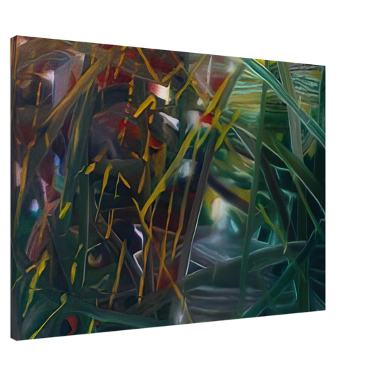 Gerhard Richter - ABSTRACT PAINTING NO 439 Canvas - 20x30 cm / 8x12 inches-canvas