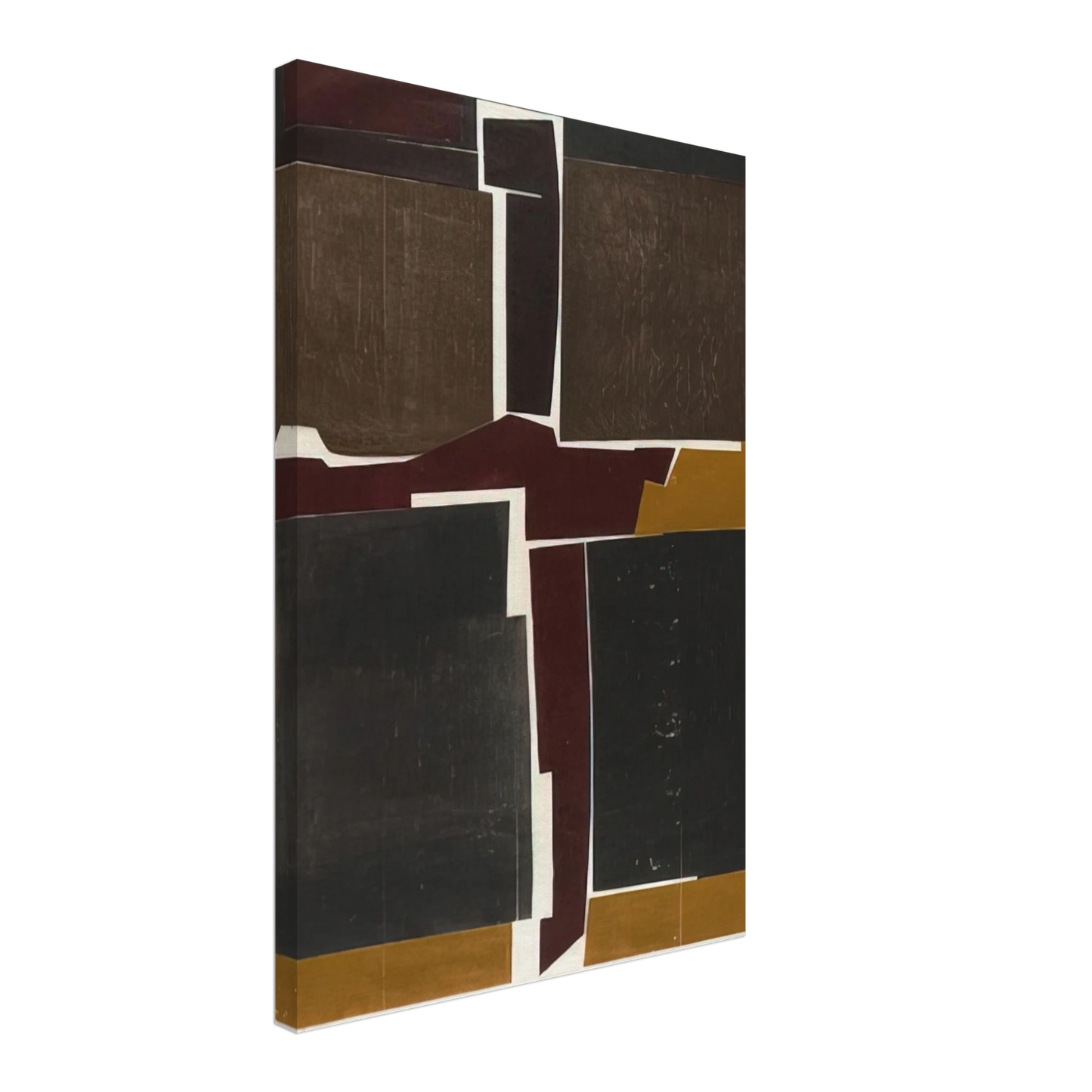 Will Barnet - Singular Image - 1964 United States Canvas - 70x100 cm / 28x40 inches-canvas