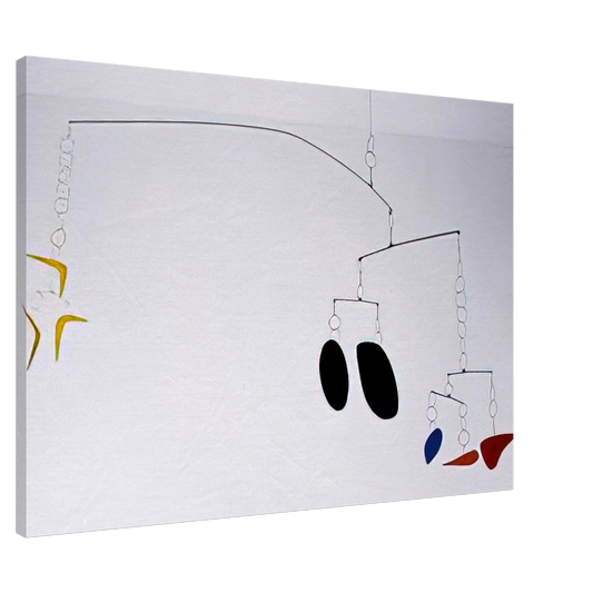 Alexander Calder - BOOMERANGS 1941 Canvas - 20x30 cm / 8x12 inches-canvas