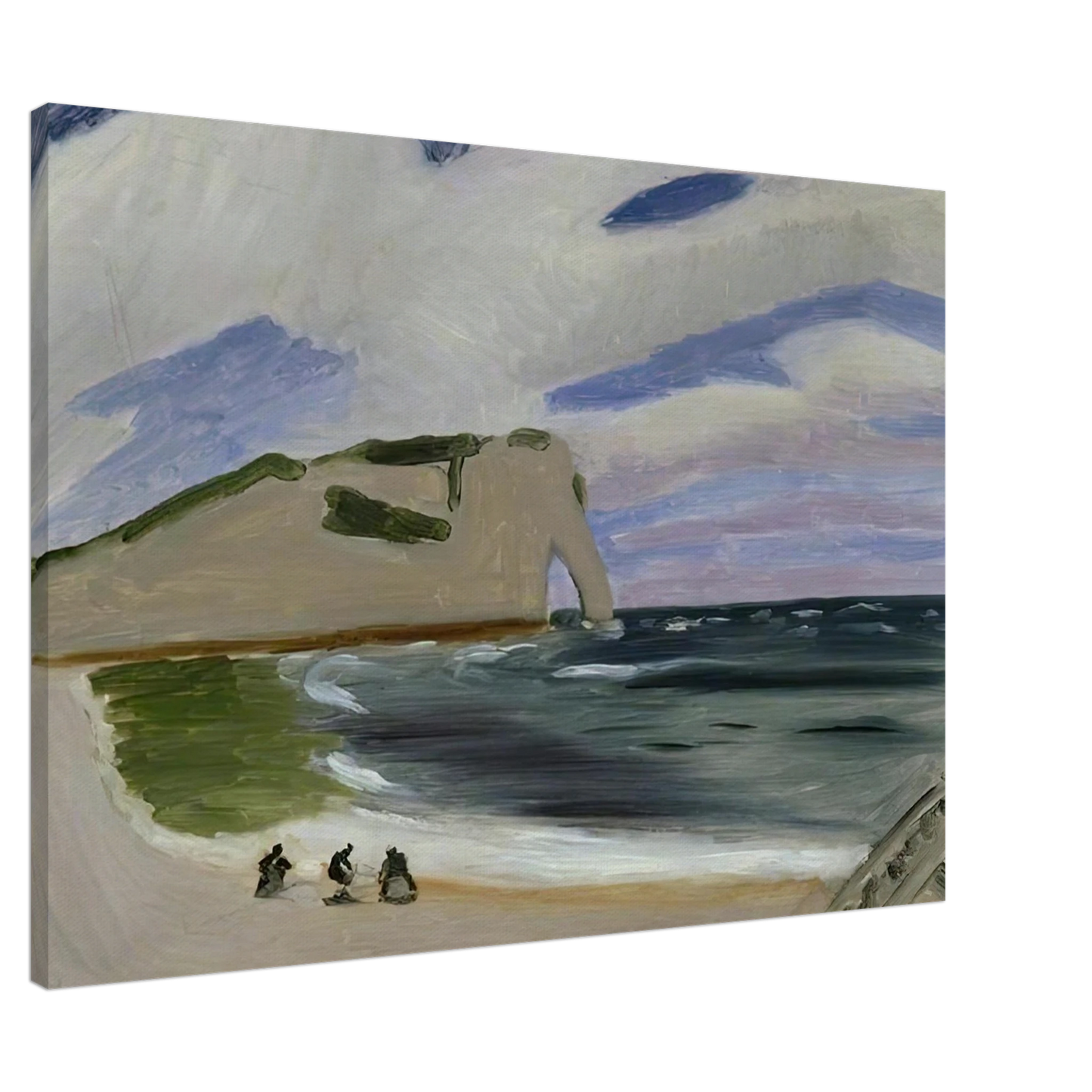 Henri Matisse - WOMEN ON THE BEACH ETRETAT 1920 Canvas - 20x30 cm / 8x12 inches-canvas