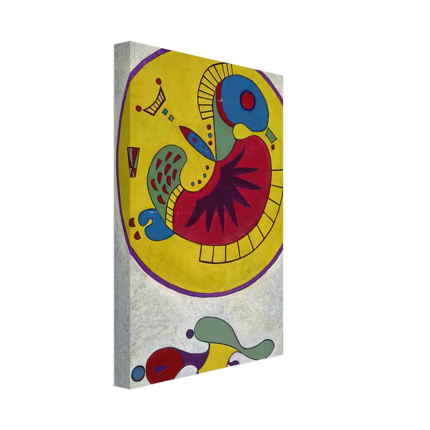 Wassily Kandinsky - UNTITLED 1 Canvas - 40x60 cm / 16x24 inches-canvas