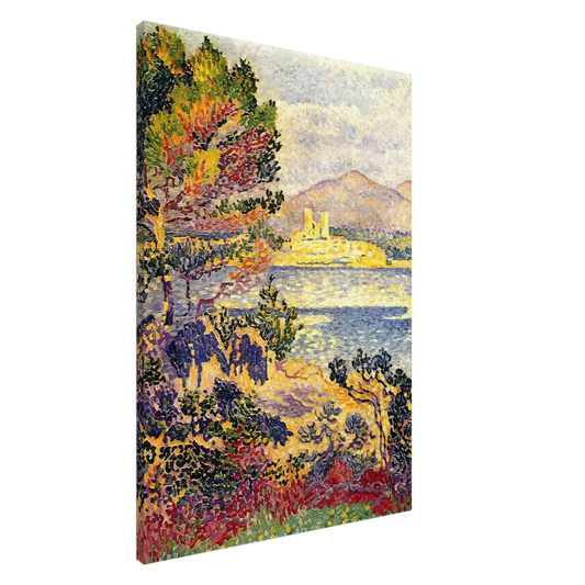Henri-Edmond Cross - Antibes, Morning Canvas - 20x30 cm / 8x12 inches-canvas