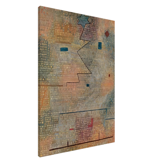 Paul Klee - RISING STAR 1923 Canvas - 20x30 cm / 8x12 inches-canvas
