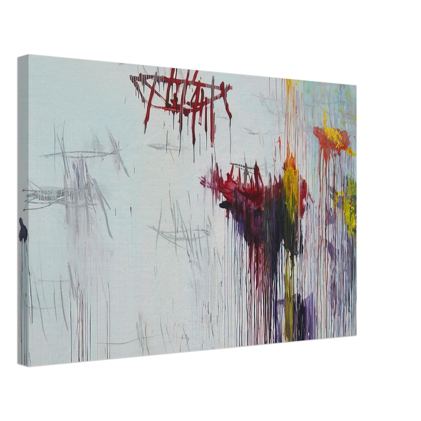 Cy Twombly - Lepanto, Part VI Canvas - 40x60 cm / 16x24 inches-canvas