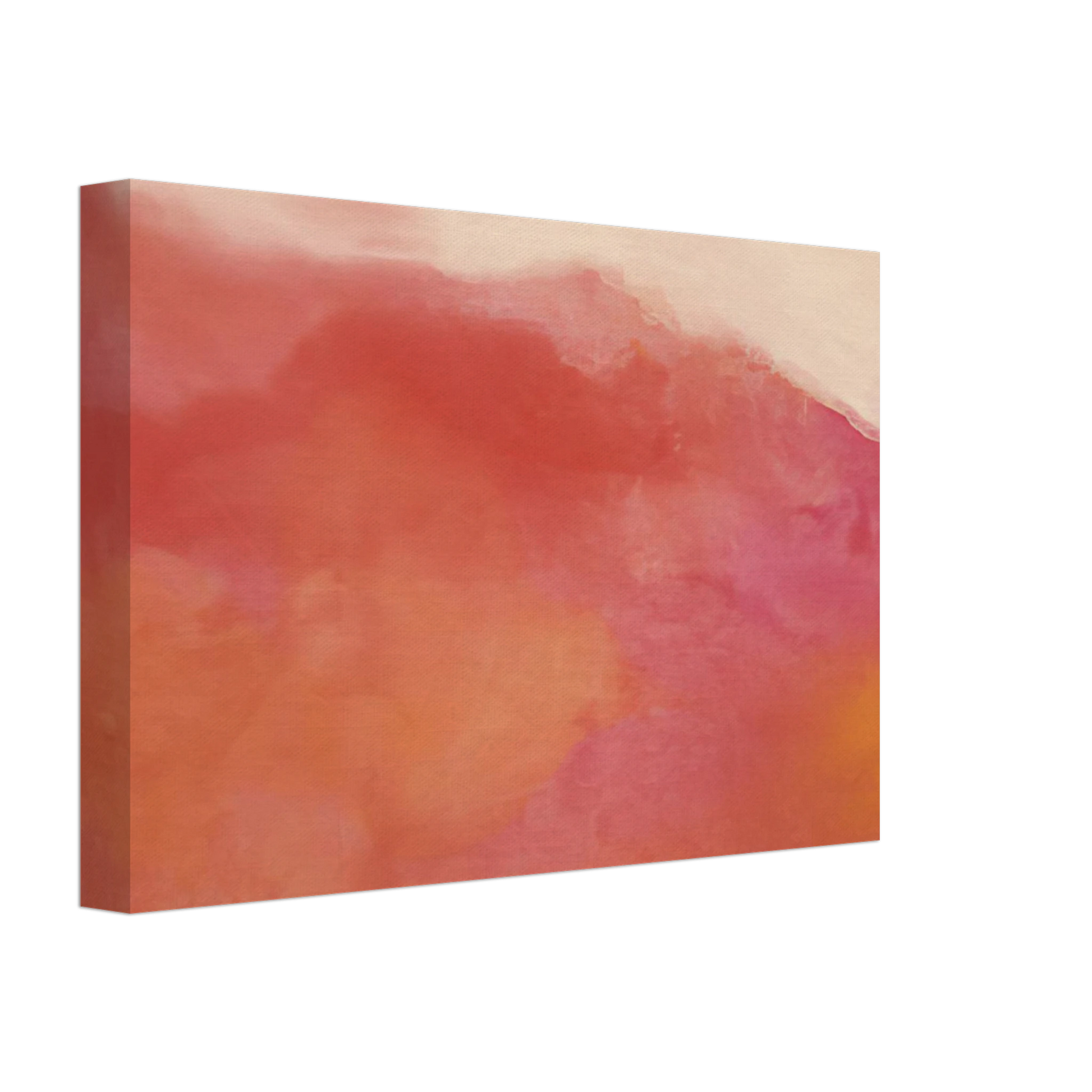 Ronnie Landfield - Red Hurricane - 1969 Canvas - 70x100 cm / 28x40 inches-canvas