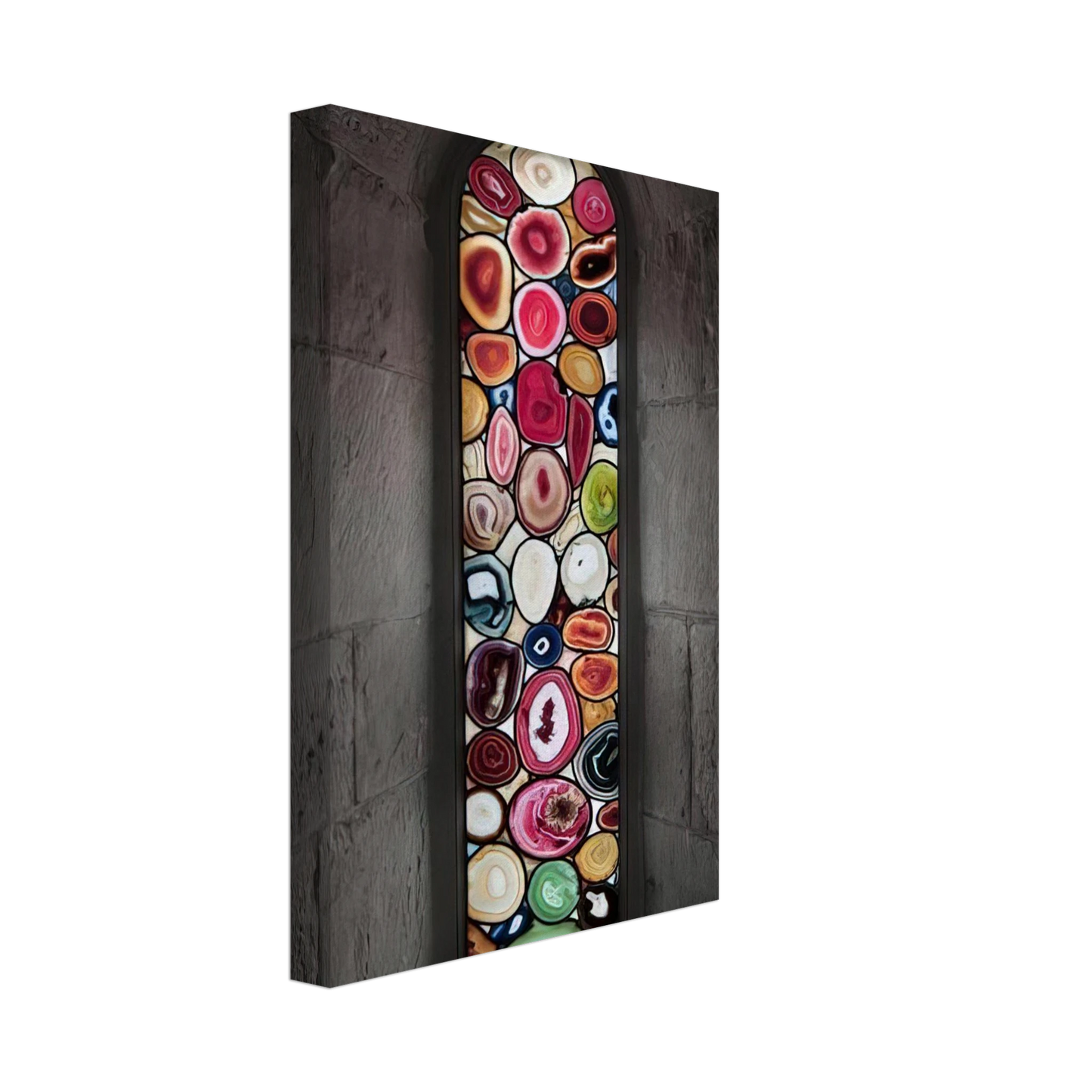 Sigmar Polke - AHATFENSTER 2009 2 Canvas - 70x100 cm / 28x40 inches-canvas