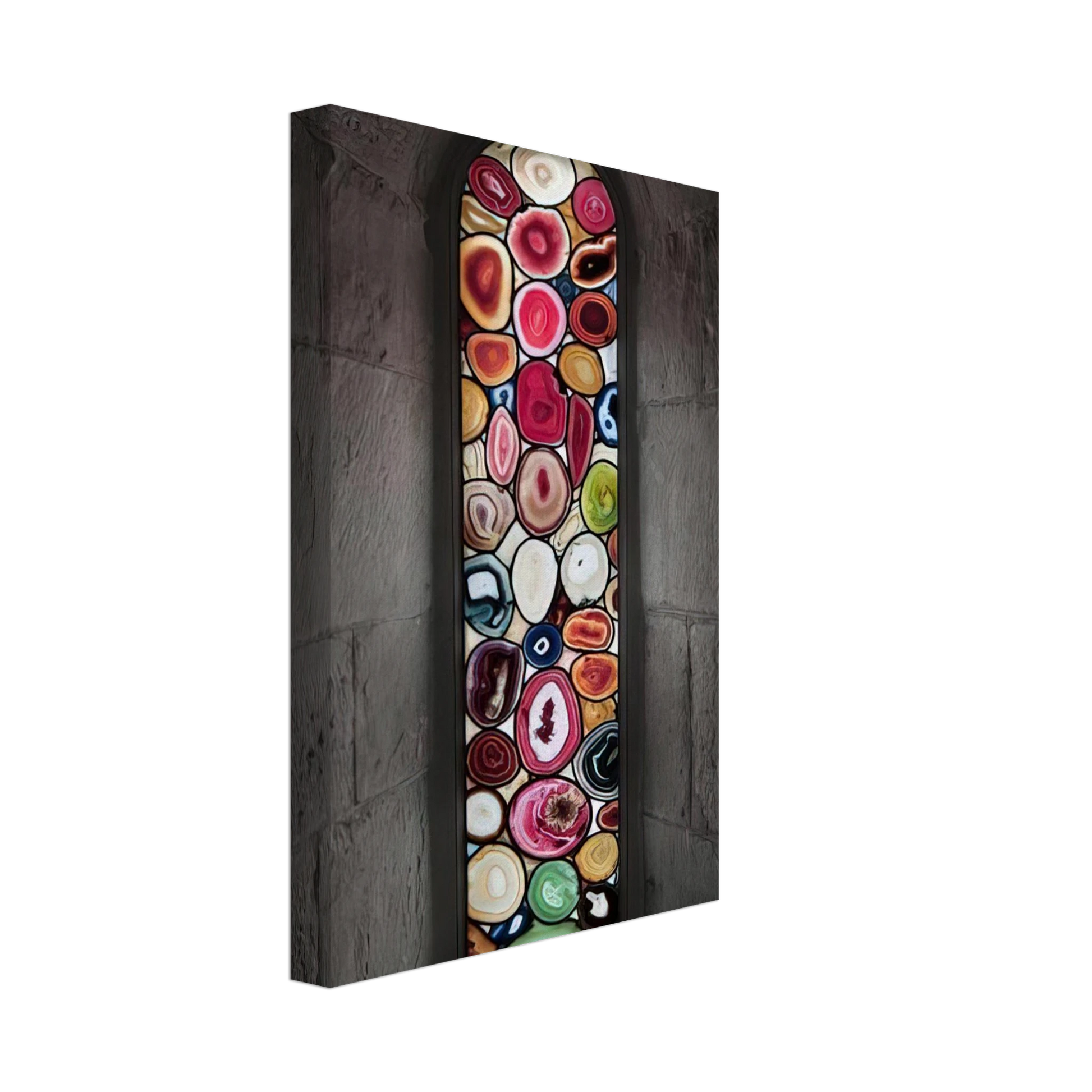 Sigmar Polke - AHATFENSTER 2009 2 Canvas - 70x100 cm / 28x40 inches-canvas