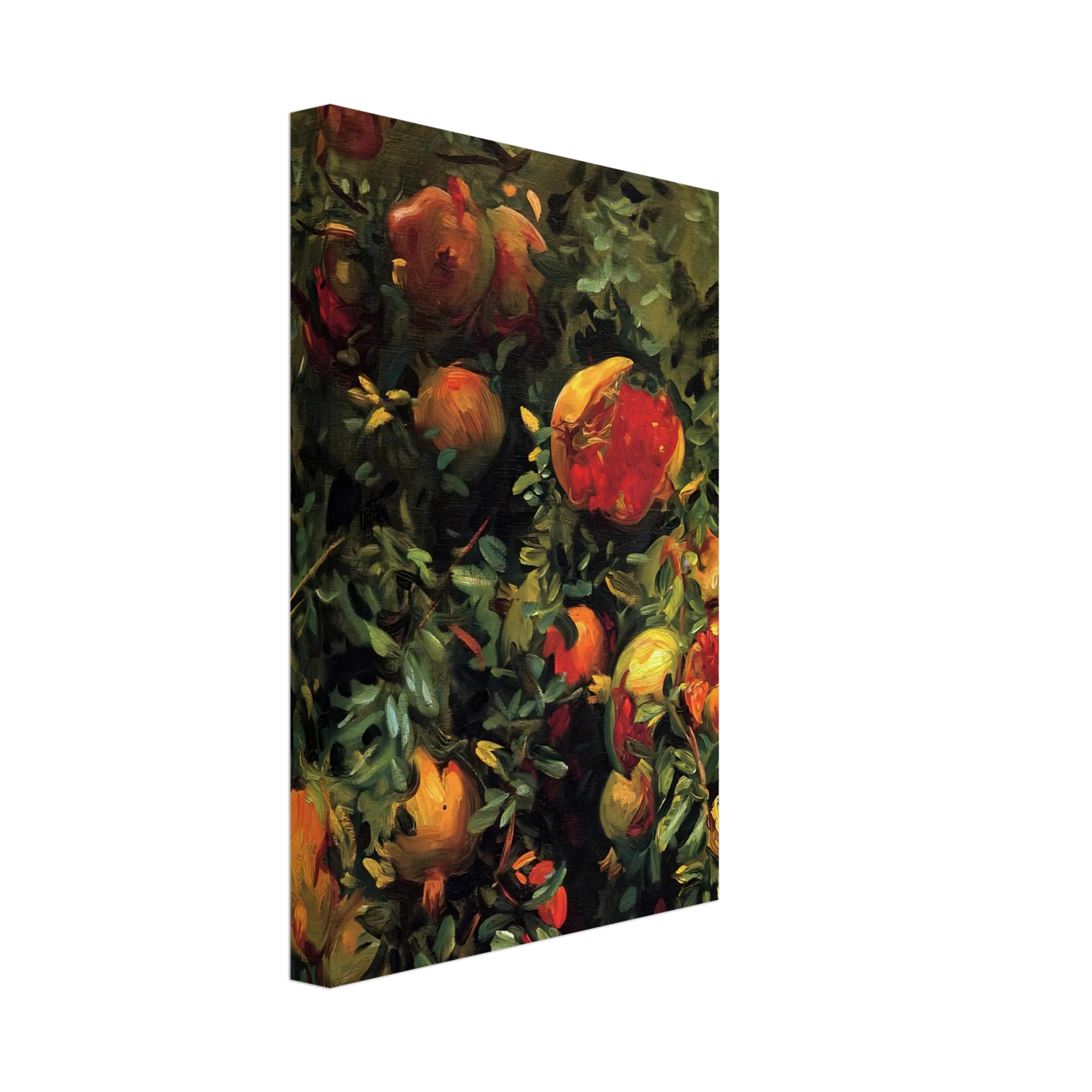 John Singer Sargent - Pomegranates, Majorca Canvas - 40x60 cm / 16x24 inches-canvas