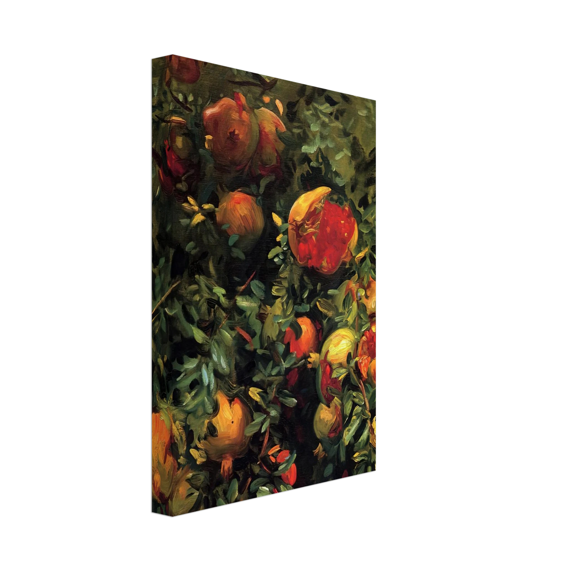 John Singer Sargent - Pomegranates, Majorca Canvas - 40x60 cm / 16x24 inches-canvas