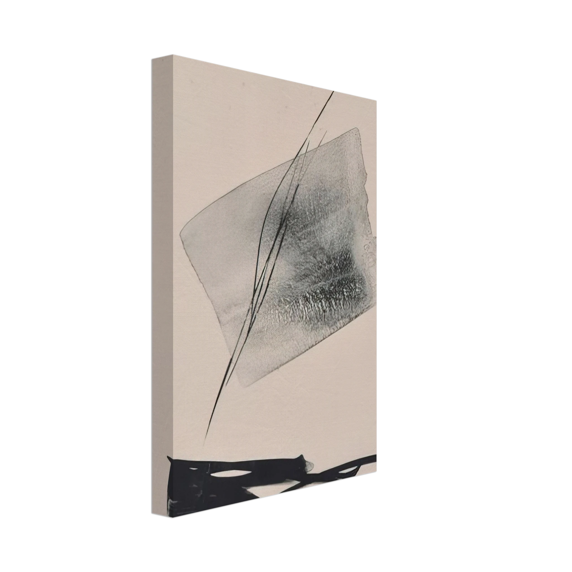 Toko Shinoda - Arrived Wind - Abstract Expressionism Canvas - 70x100 cm / 28x40 inches-canvas