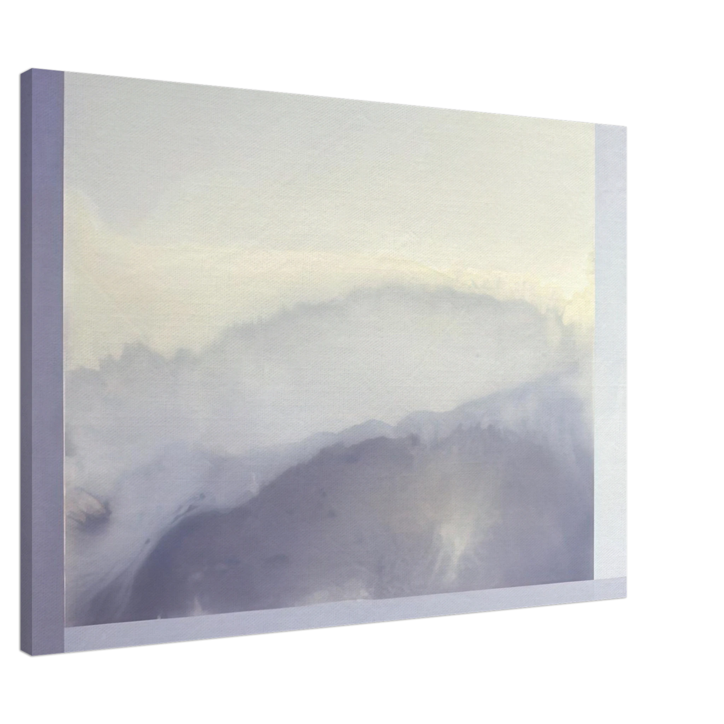 Ronnie Landfield - Approaching Arkansas - 1986 Canvas - 20x30 cm / 8x12 inches-canvas