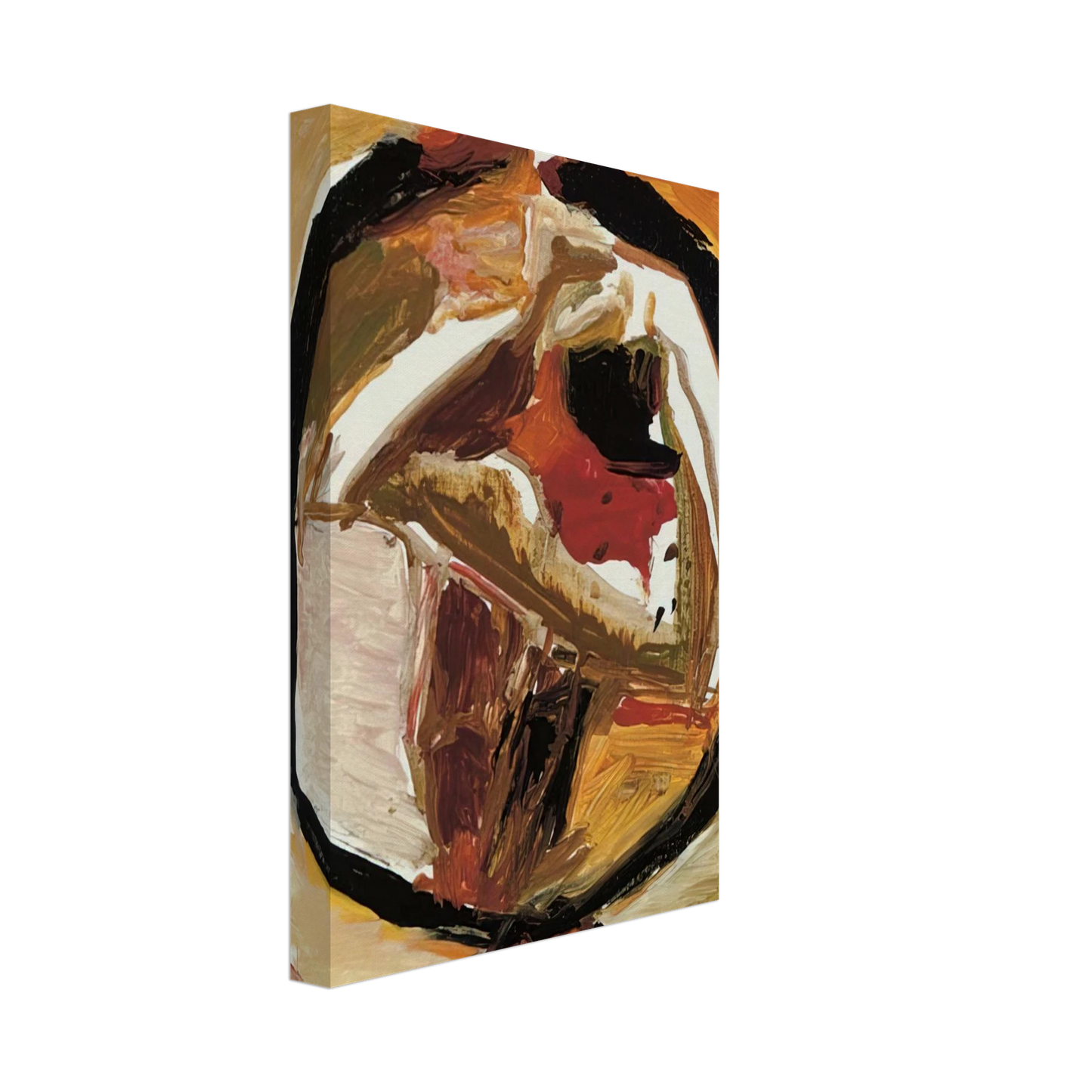 S. H. Raza - Untitled - Abstract Art Canvas - 40x60 cm / 16x24 inches-canvas