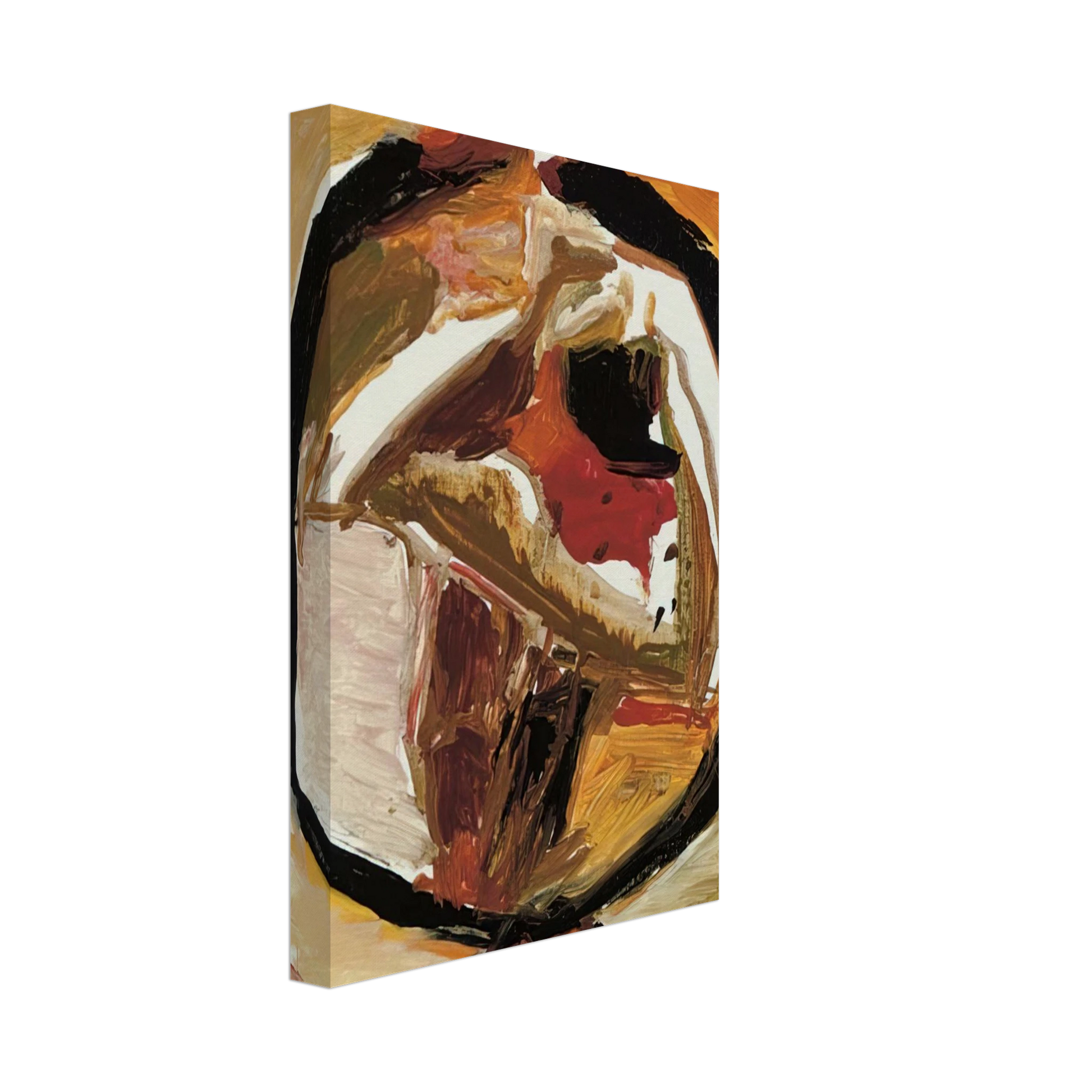 S. H. Raza - Untitled - Abstract Art Canvas - 40x60 cm / 16x24 inches-canvas