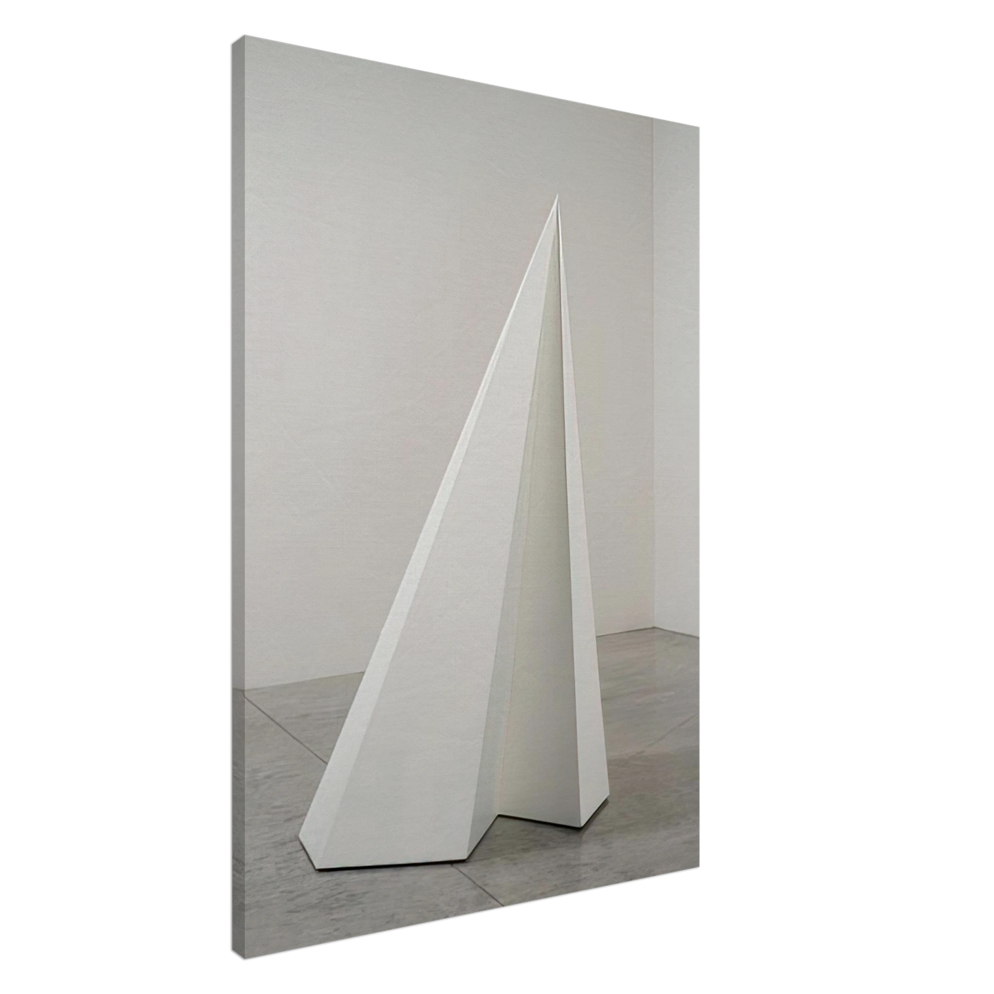 Sol LeWitt - Pyramid #10 Canvas - 20x30 cm / 8x12 inches-canvas