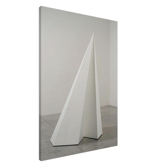 Sol LeWitt - Pyramid #10 Canvas - 20x30 cm / 8x12 inches-canvas