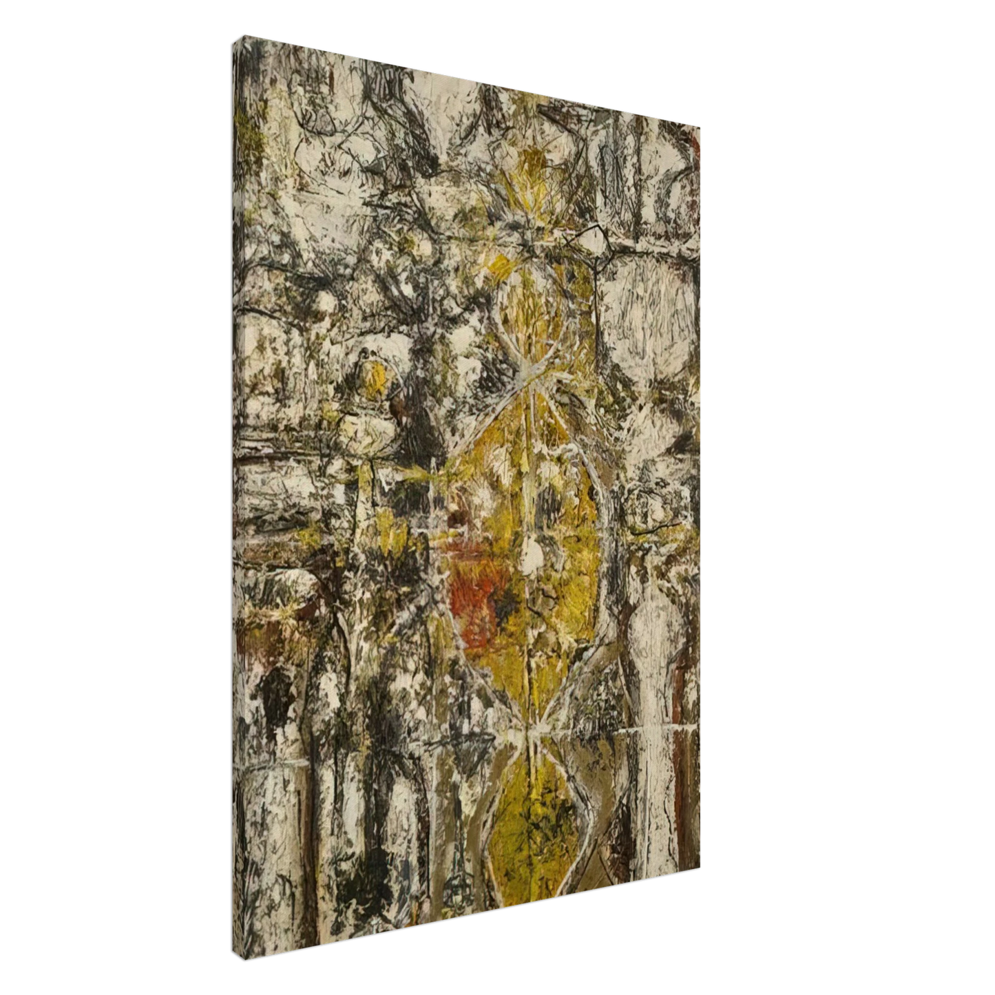 Richard Pousette-Dart - Cascella II Canvas - 20x30 cm / 8x12 inches-canvas