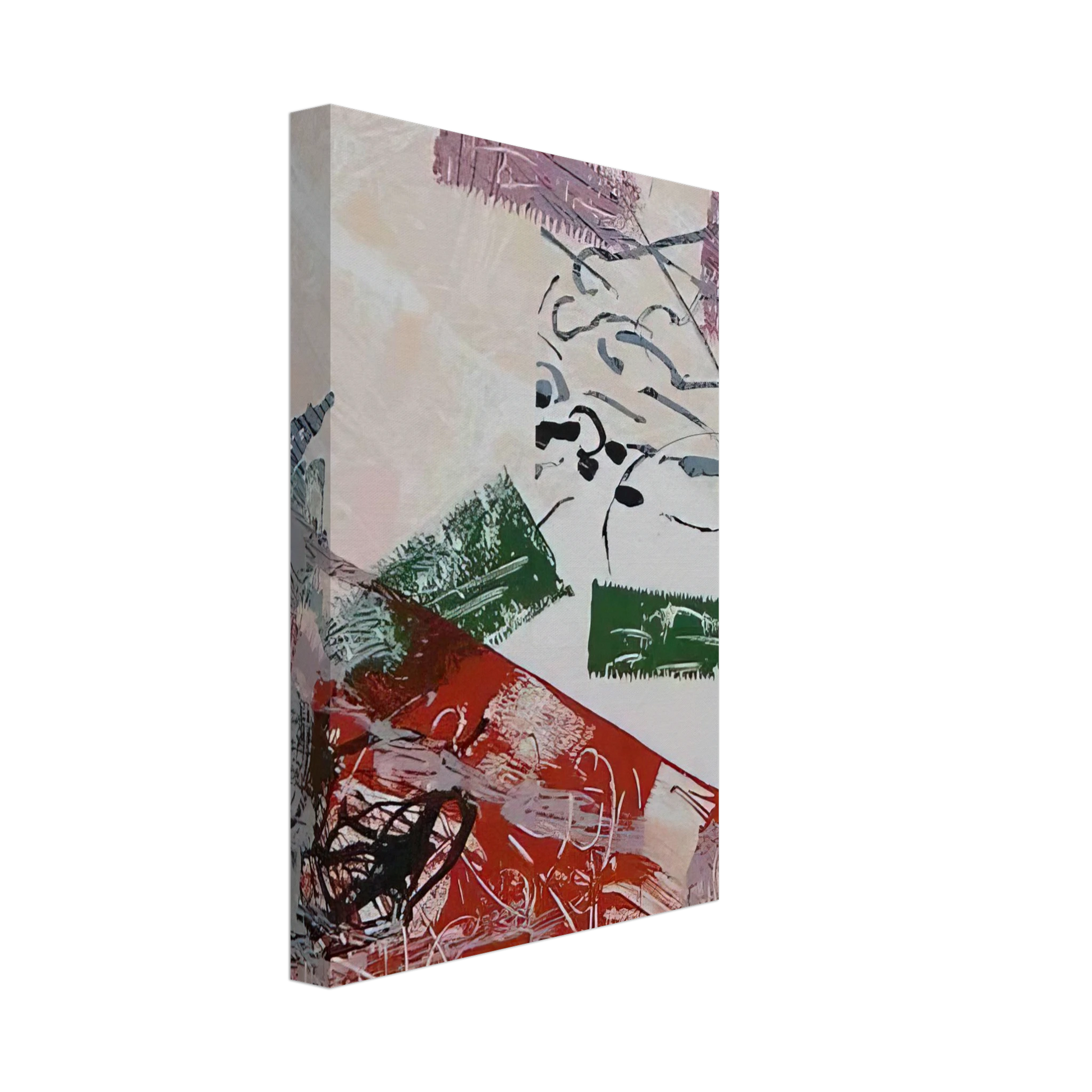 Jean-Paul Riopelle - Lithograph 1968 Canvas - 70x100 cm / 28x40 inches-canvas