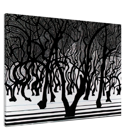 MC Escher - ESCHER (9) Canvas - 20x30 cm / 8x12 inches-canvas