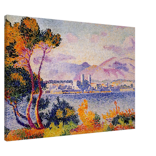 Henri-Edmond Cross - Antibes, Afternoon Canvas - 20x30 cm / 8x12 inches-canvas