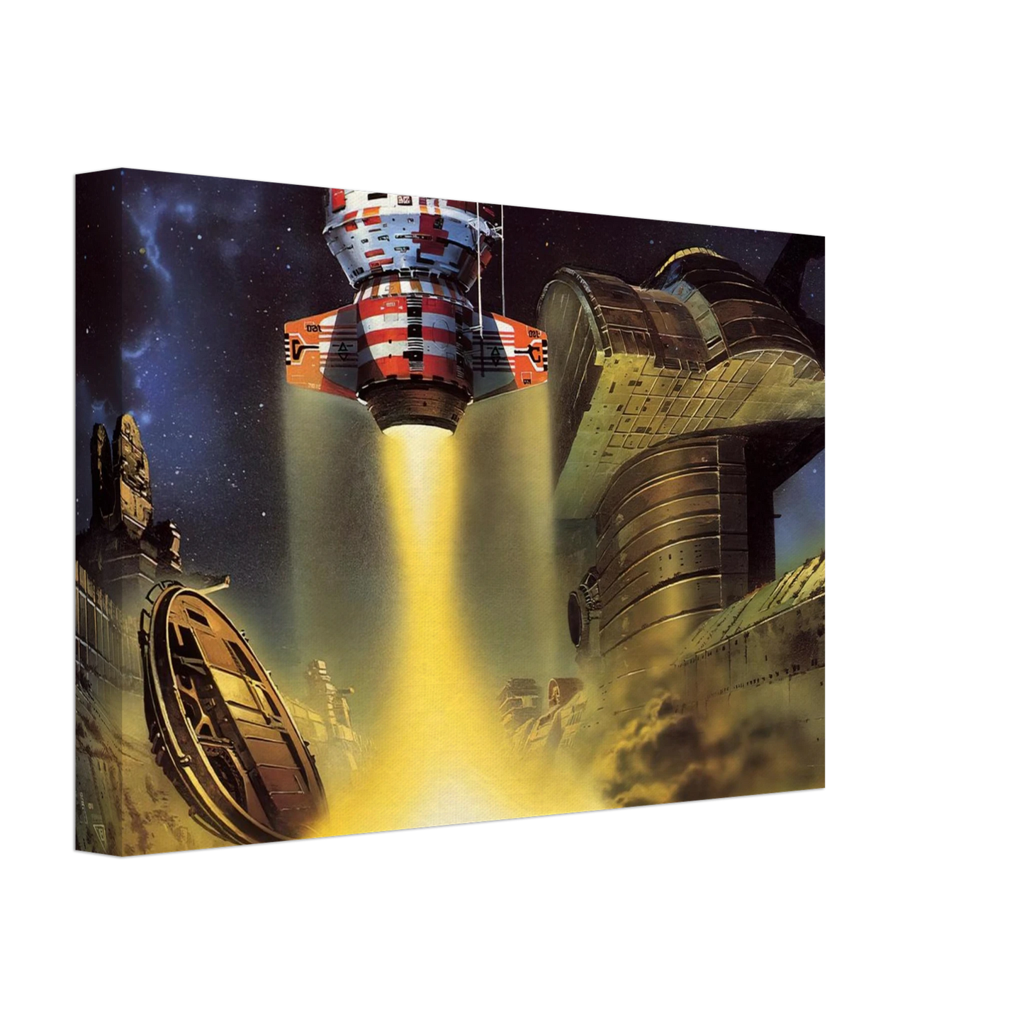 Chris Foss - Chris Foss Canvas - 40x60 cm / 16x24 inches-canvas