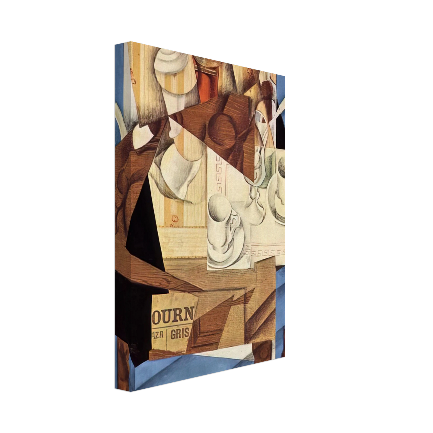 Juan Gris - BREAKFAST 1914 Canvas - 70x100 cm / 28x40 inches-canvas