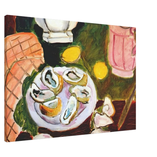 Henri Matisse - OYSTERS 1940 Canvas - 20x30 cm / 8x12 inches-canvas