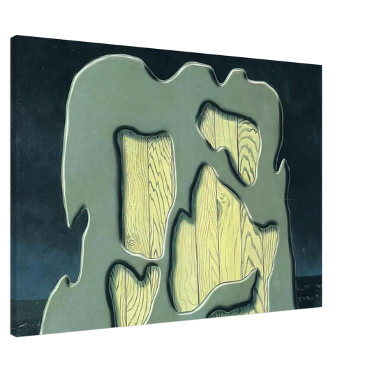 Rene Magritte - IMP OF THE PERVERSE 1927 Canvas - 20x30 cm / 8x12 inches-canvas