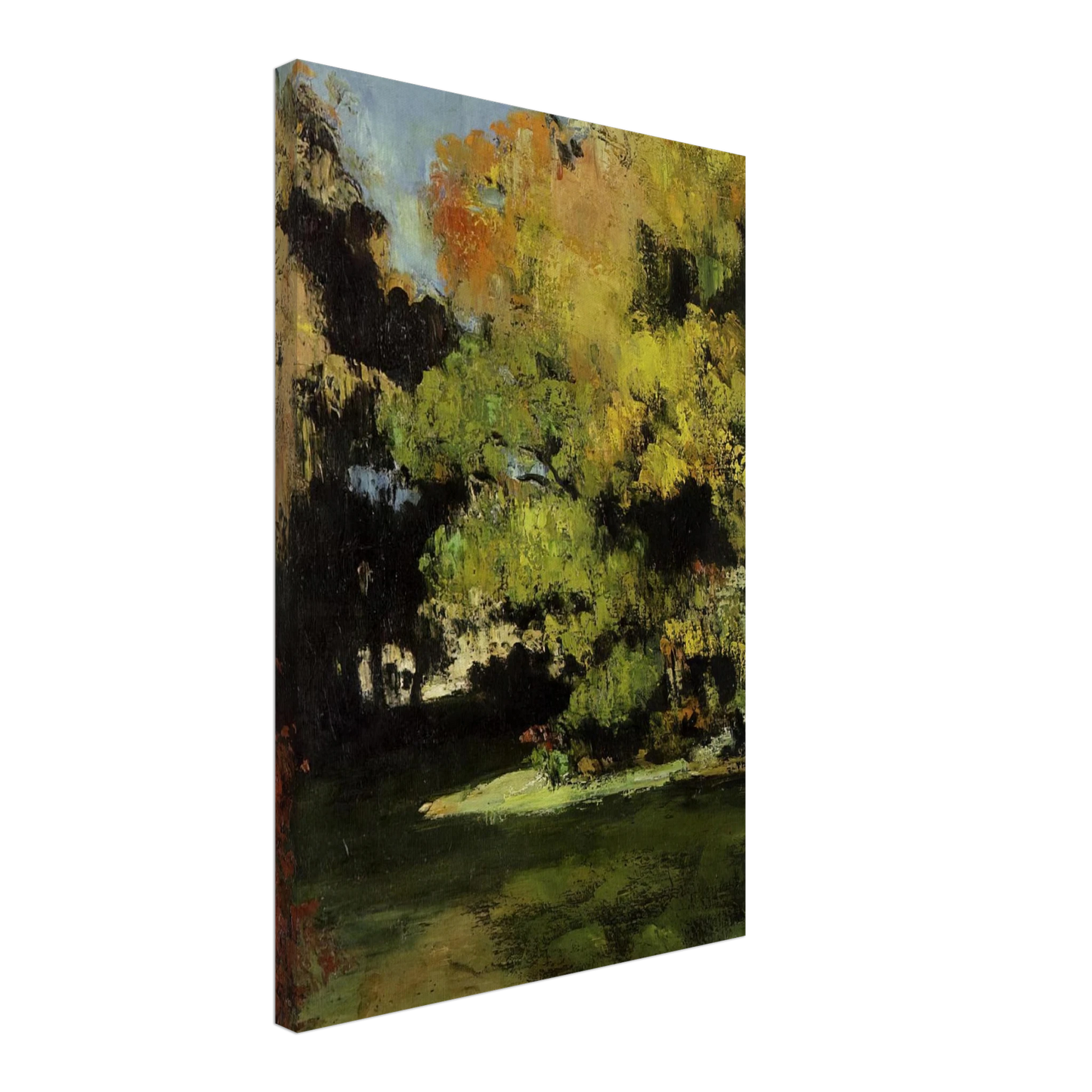 Paul Cezanne - Clearing Canvas - 40x60 cm / 16x24 inches-canvas