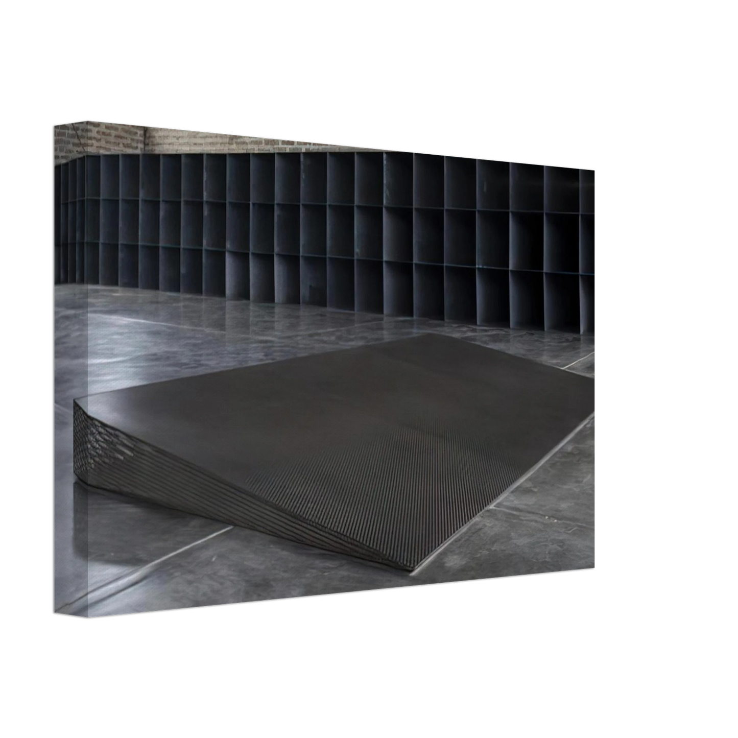 Donald Judd - Untitled Eight Inches - 1968 Canvas - 40x60 cm / 16x24 inches-canvas