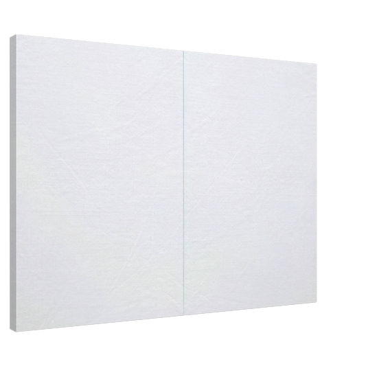 Robert Rauschenberg - WHITE PAINTING TWO PANEL 1951 Canvas - 20x30 cm / 8x12 inches-canvas