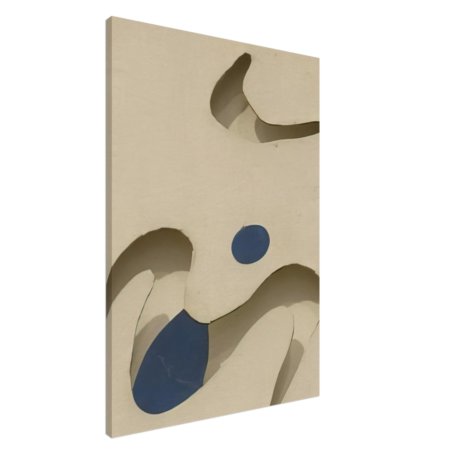 Jean Arp - Moustaches Canvas - 20x30 cm / 8x12 inches-canvas