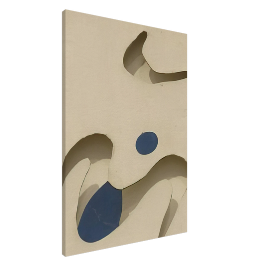 Jean Arp - Moustaches Canvas - 20x30 cm / 8x12 inches-canvas