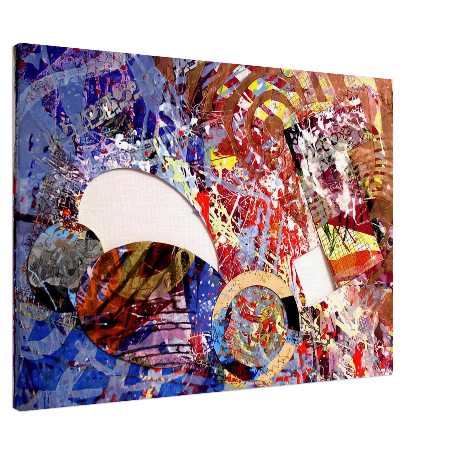 Sam Gilliam - Manet I Canvas - 20x30 cm / 8x12 inches-canvas