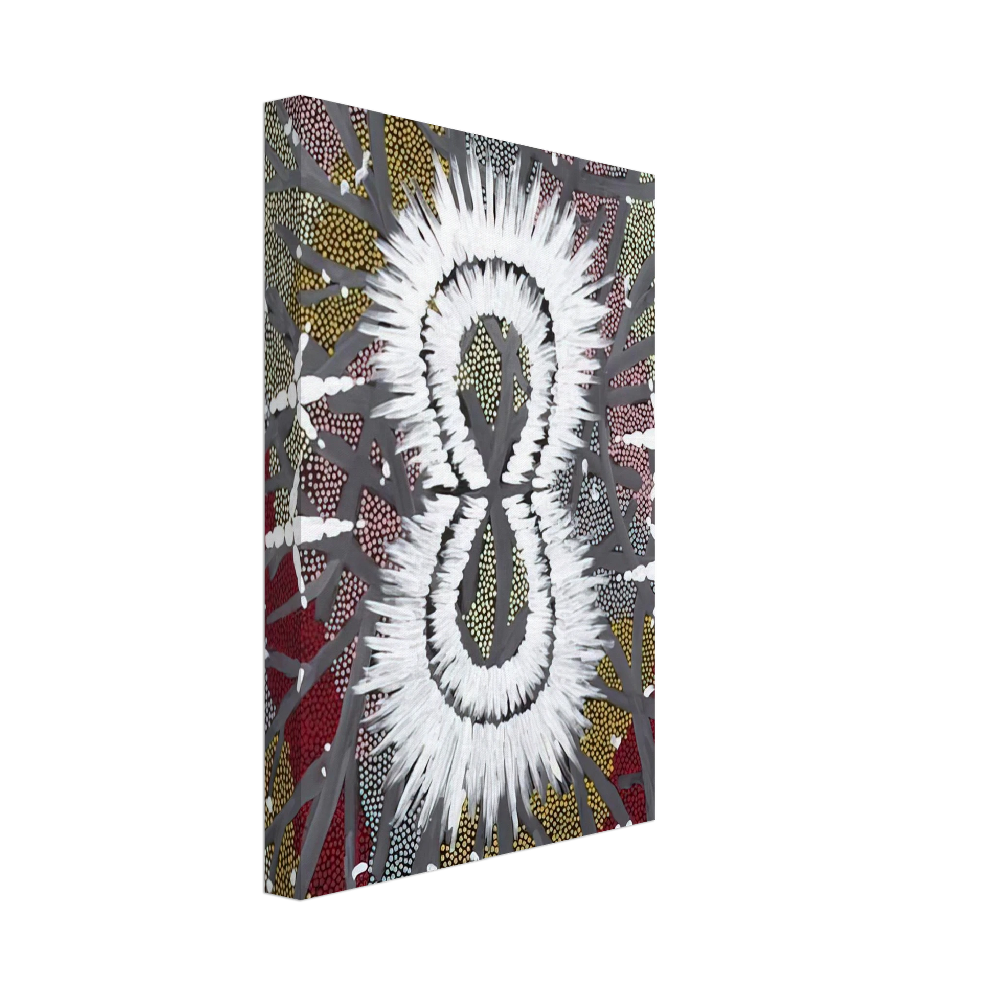 Clifford Possum Tjapaltjarri - Eagle Dreaming - 1997 Canvas - 40x60 cm / 16x24 inches-canvas